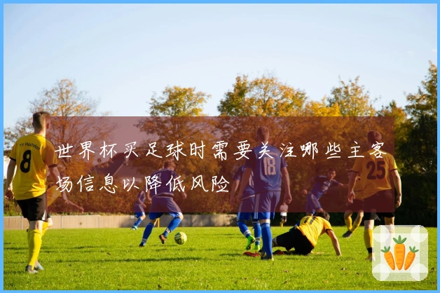 世界杯买足球时需要关注哪些主客场信息以降低风险
