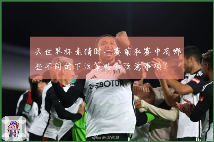 买世界杯竞猜时，赛前和赛中有哪些不同的下注策略和注意事项？